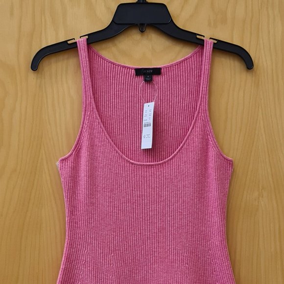 J. Crew NWT Ribbed Knit Mini Dress S - Picture 6 of 10